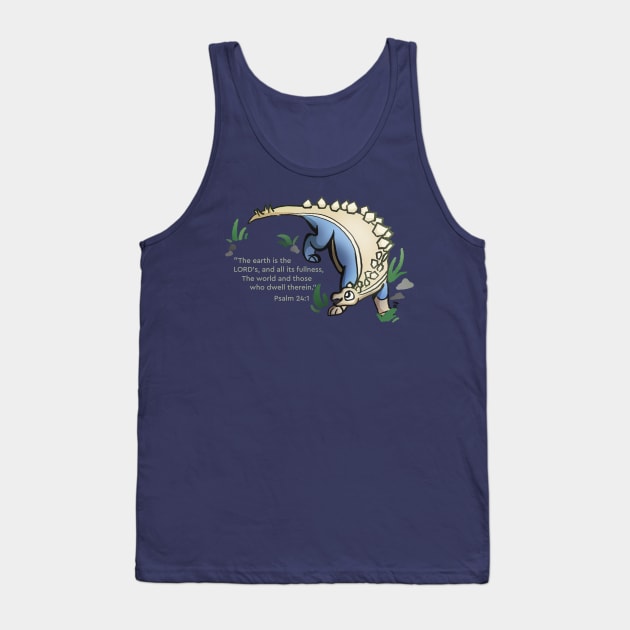 Stanley Stegosaurus Smiles! Tank Top by Pudica